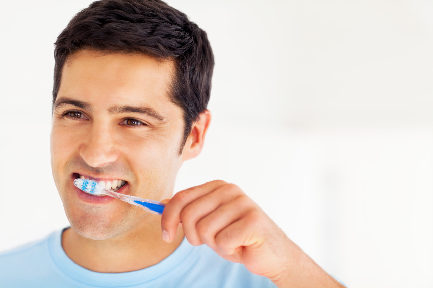 Young Man Brushing Teeth Alamo Springs Dental Blog 5687